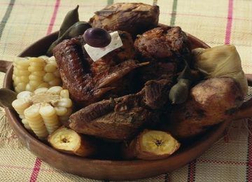 pachamanca plato tipico de los incas