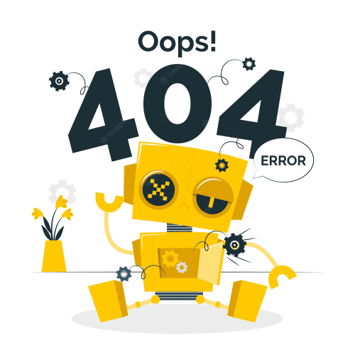 ups error 404 ilustracion concepto robot roto 114360 5529 preview rev 1