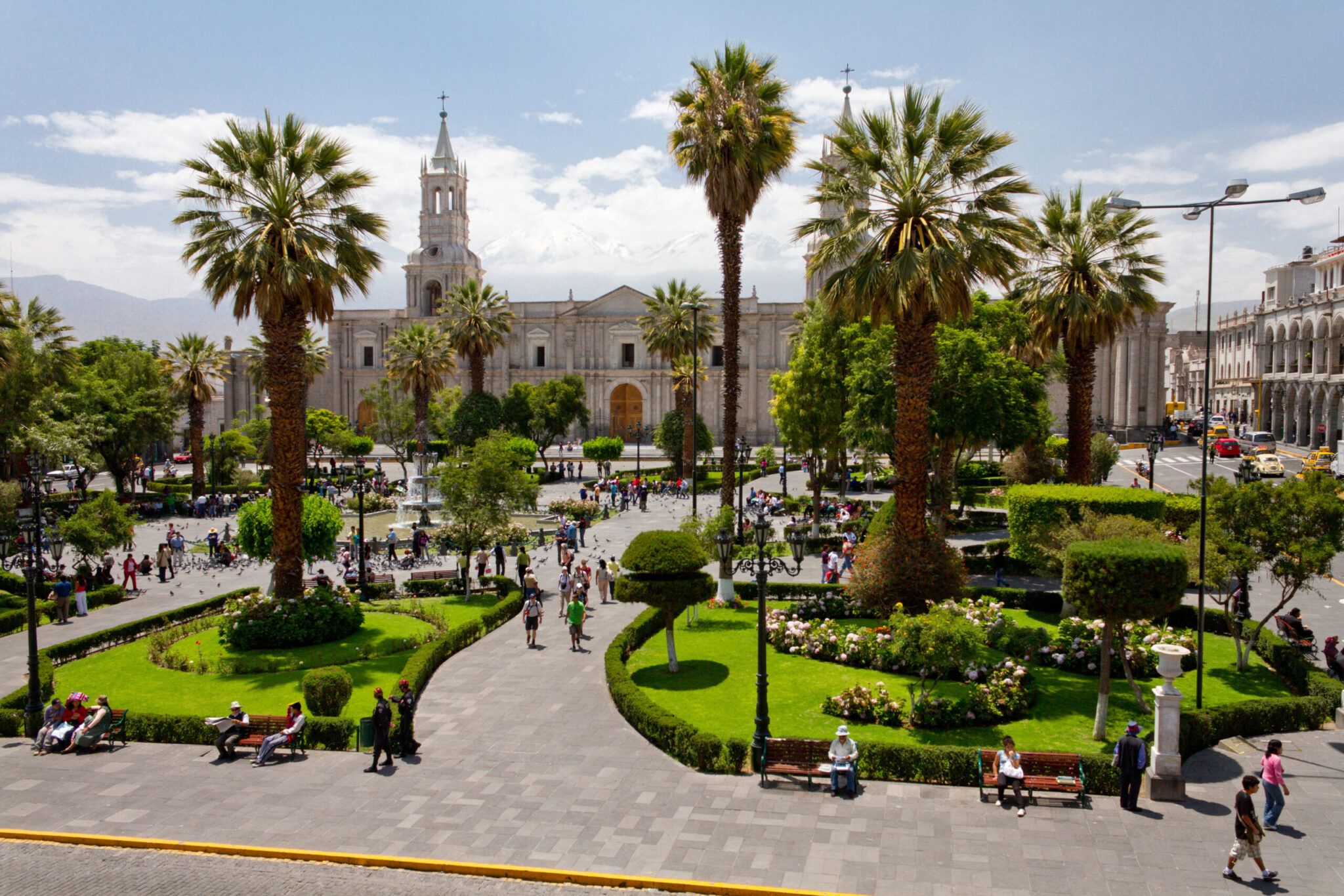 Praça principal de Arequipa