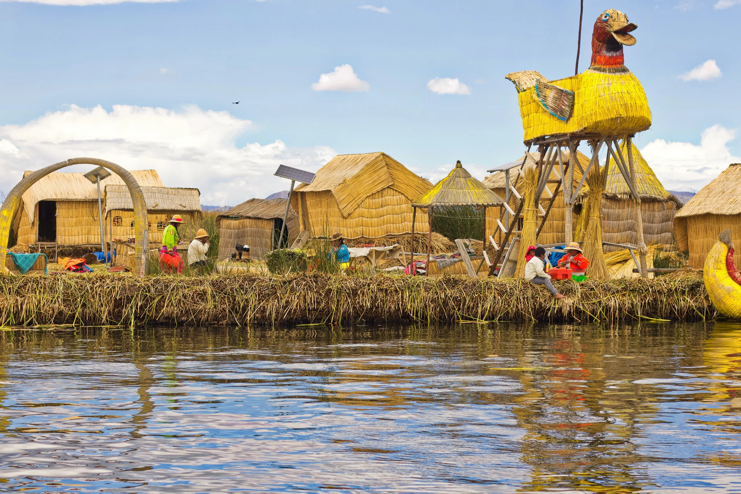 Cómo llegar a la Isla de los Uros