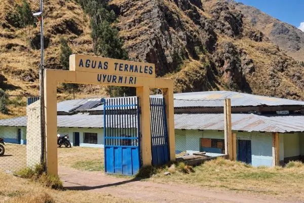 Aguas termales de Uyurmiri cerca de Sicuani, Cusco