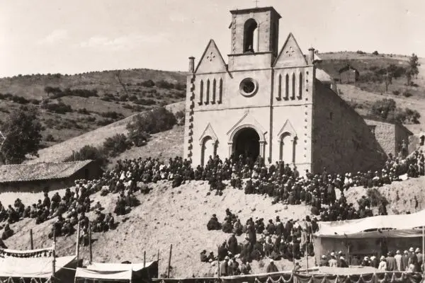 Fotografía histórica de la Iglesia Inmaculada Concepción de Sicuani