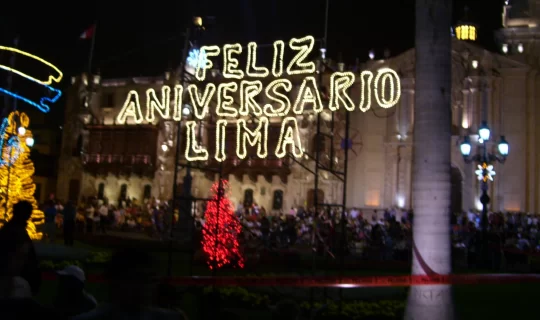 Aniversario de Lima, 18 de Enero