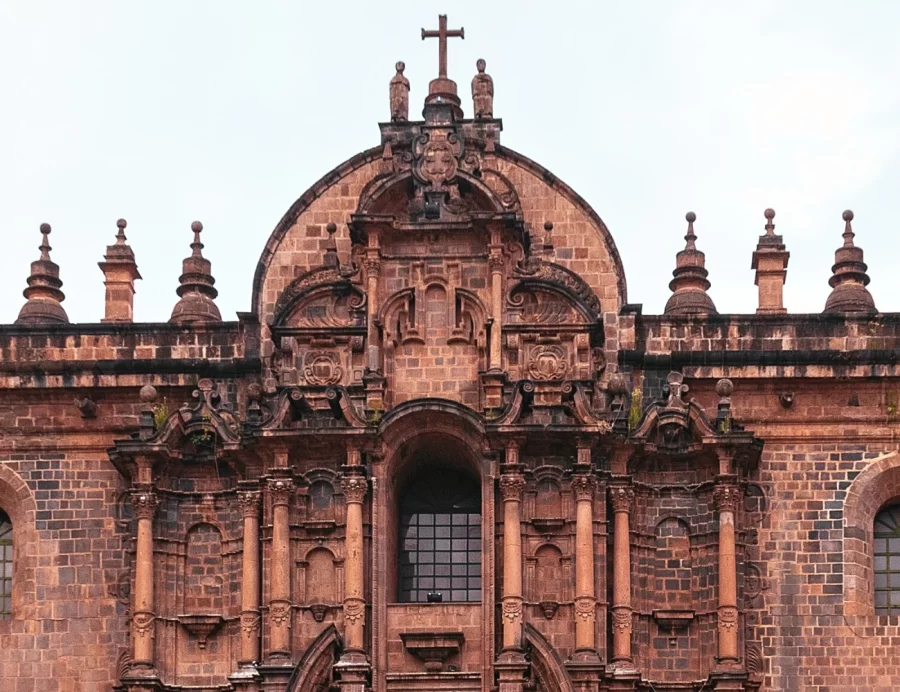 Segundo nível da Catedral de Cusco.