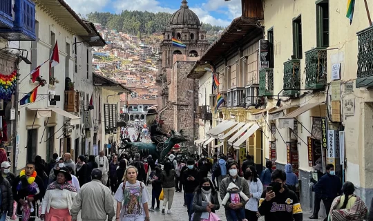 Calle Marqués en Cusco