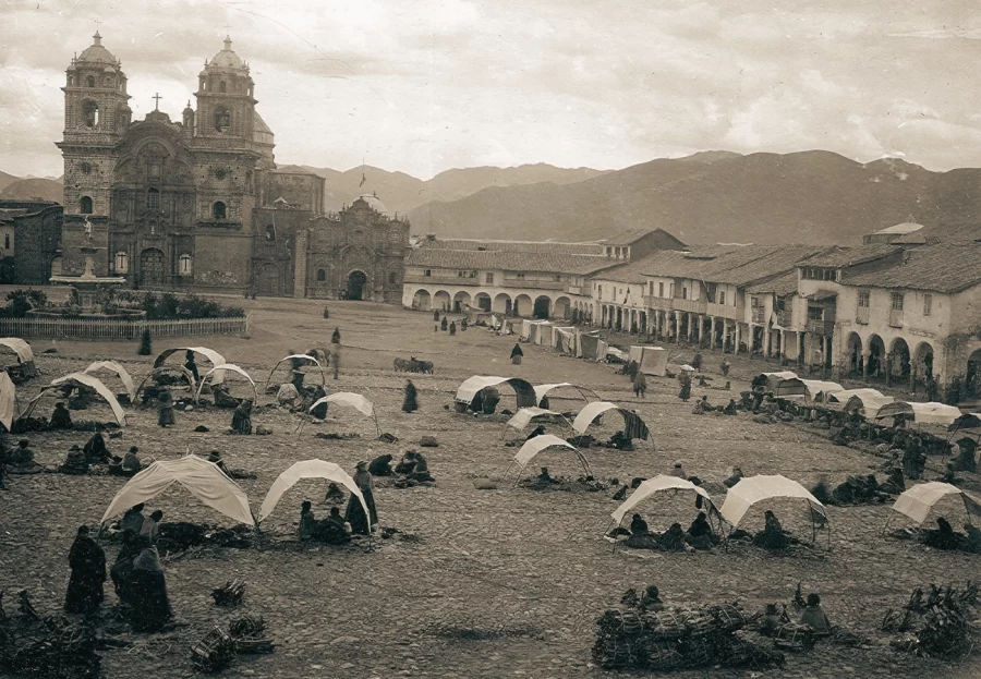Plaza De Armas Cusco Antiguo