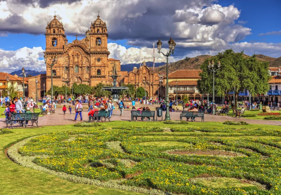 Vue de la Plaza De Armas Cusco