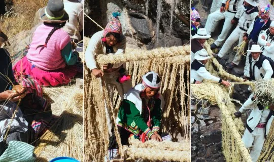 Qeswachaka El Ultimo Puente Inca