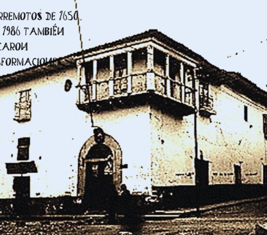 Casona antigua de la casa de Garcilaso (casa antiga da casa de Garcilaso)