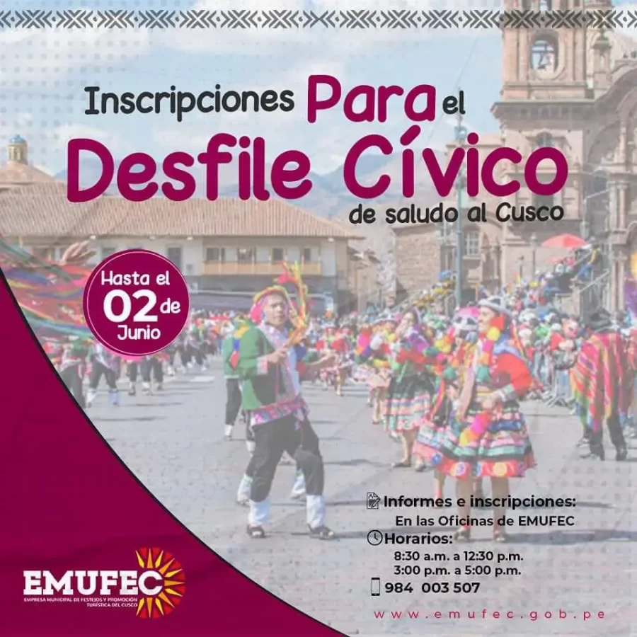 Registro do Grande Desfile Saudações a Cusco