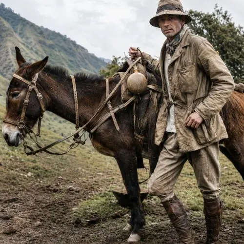 Agustín Lizárraga, considerado por diversos investigadores como el primer visitante documentado de Machu Picchu en 1902.