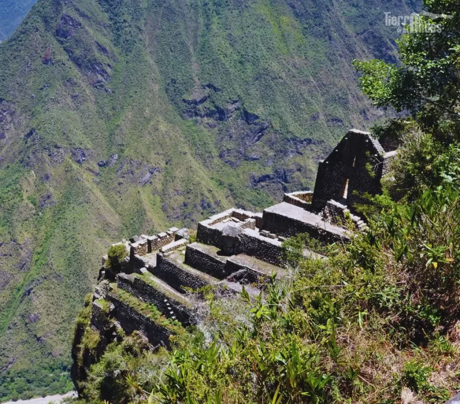 Constructions du Huayna Picchu