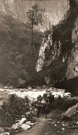 Route vers le Machu Picchu photo : Hiram Bingham