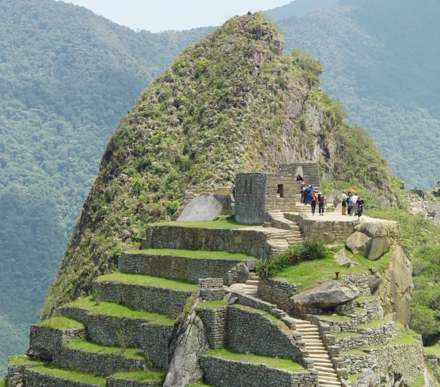 Parte superior de Machu Picchu