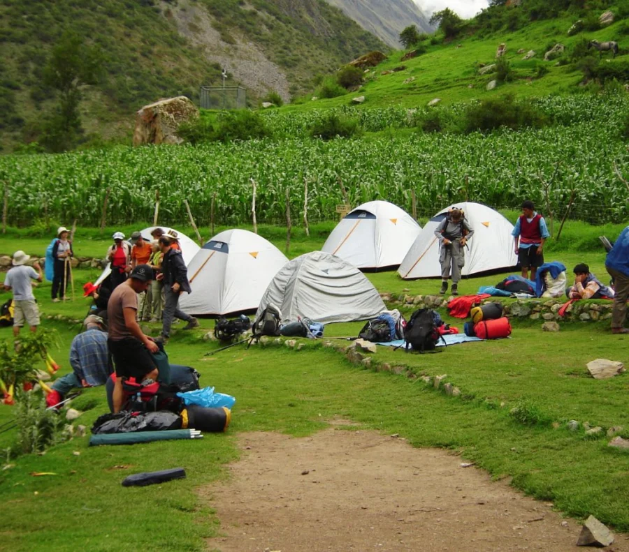 Campamento Camino Inca