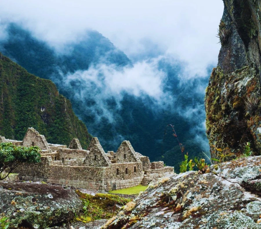 Construction du Machu Picchu