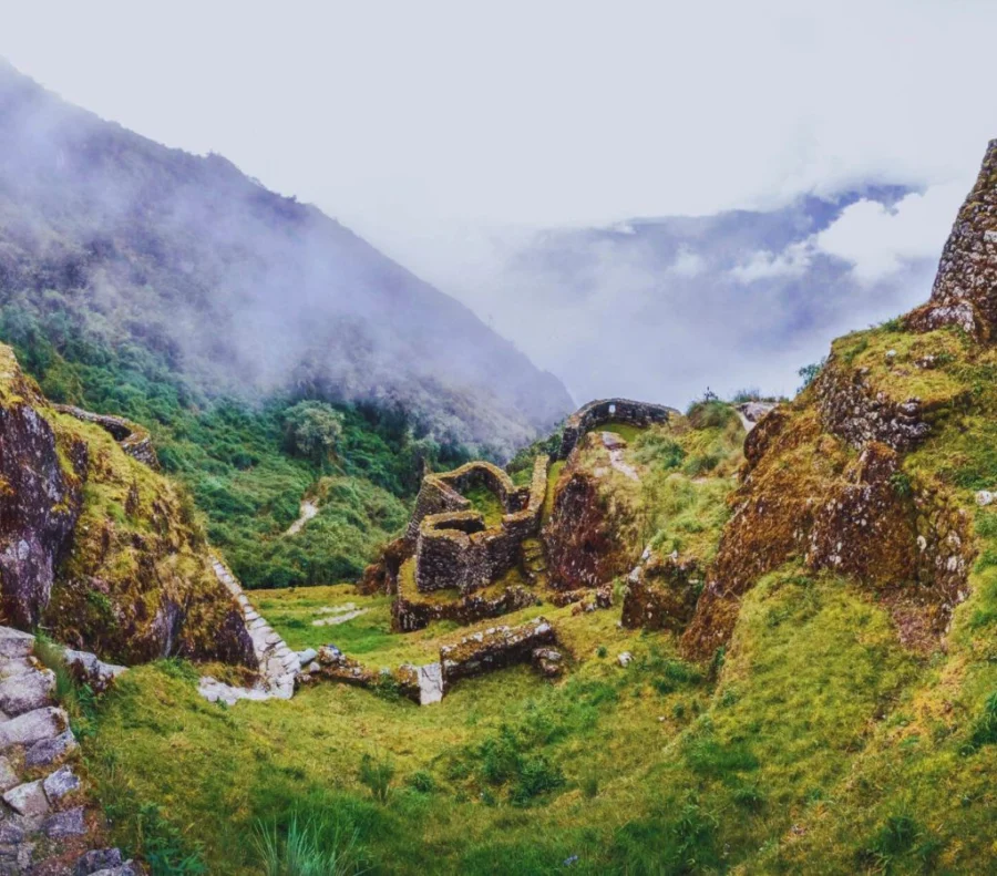 Ruinas Runkurakay Caminho Inca