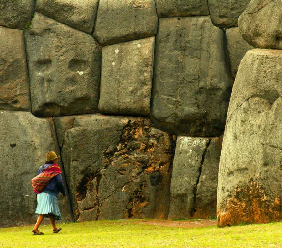 Pedras enormes de Sacsayhuaman