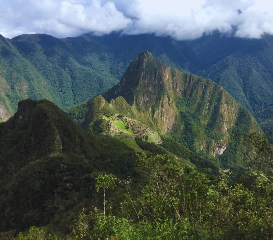 Vista de Machu Picchu Camino Inca