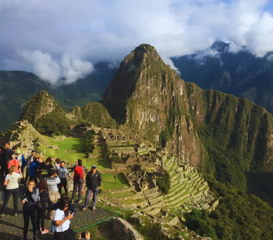 Foto Clasica En Machu Picchu