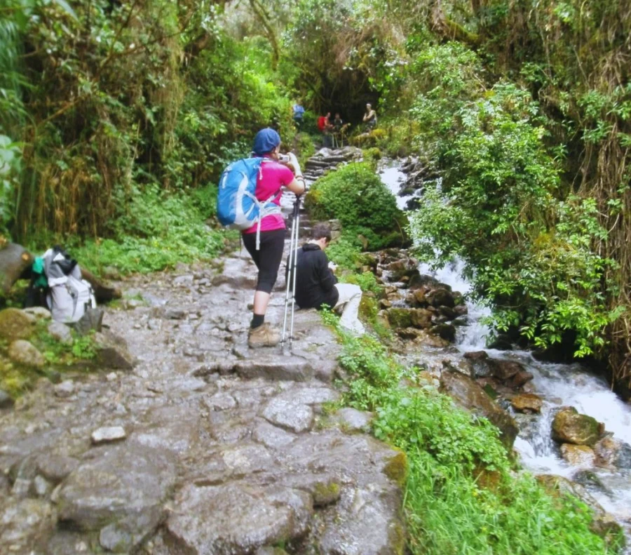Caminhando pela Trilha Inca