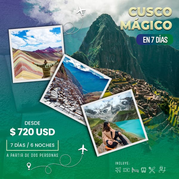Tour Cusco 7 Dias