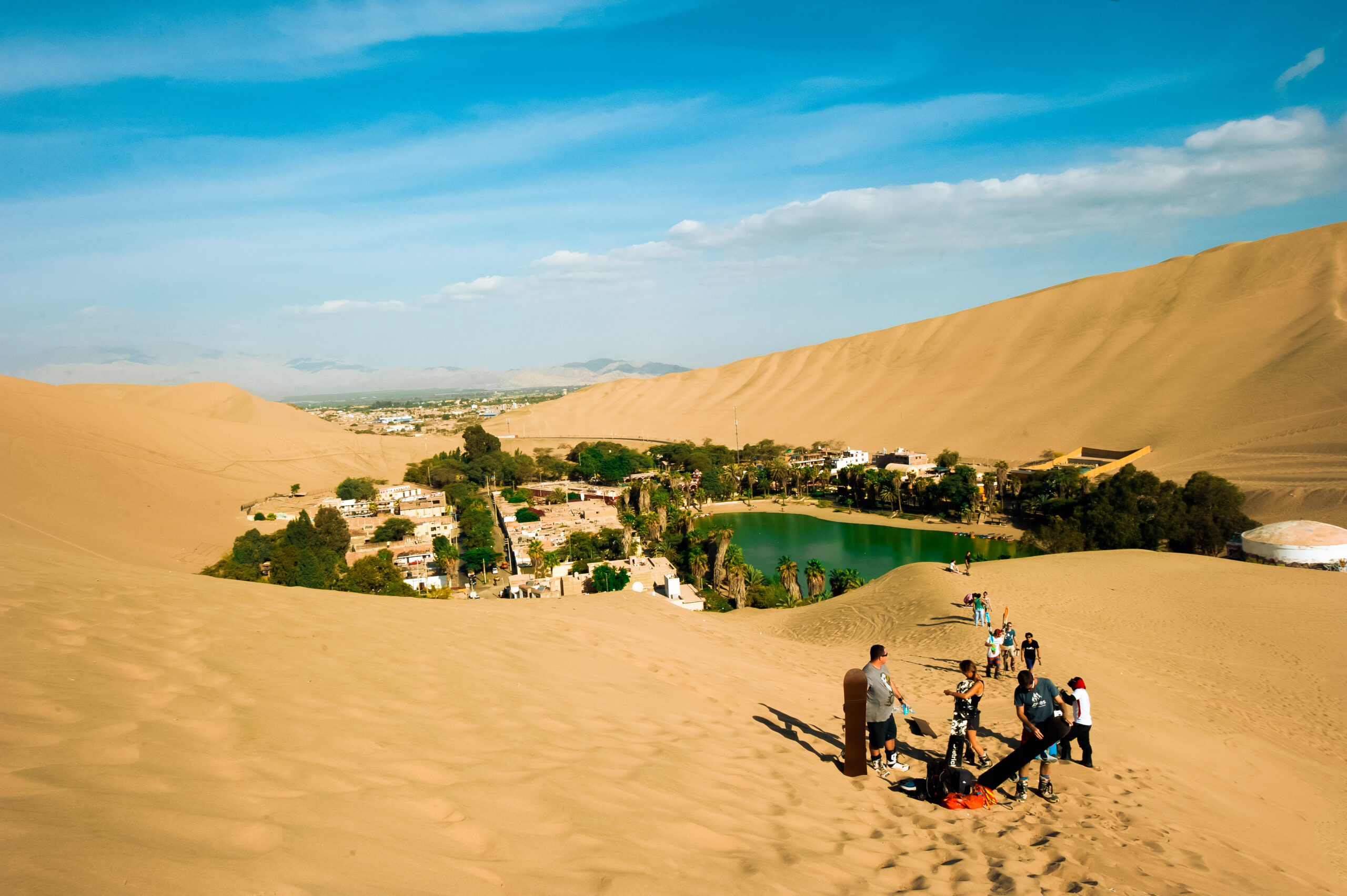 Isla Huacachina Ica dentro de una experiencia de viaje