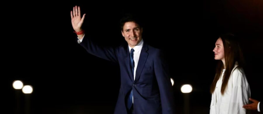 Recibimiento Al Primer Ministro Justin Trudeau