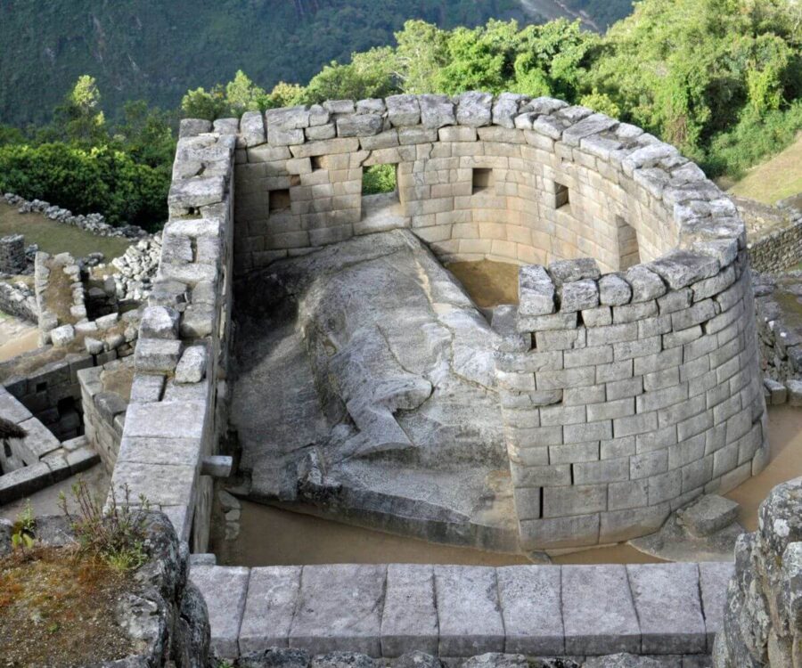 Temple Du Soleil Machu Picchu