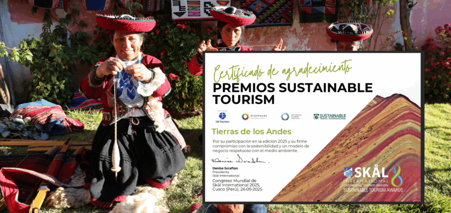 Tierras de los Andes: Reconocimiento por su Compromiso con el Turismo Sostenible en 2025