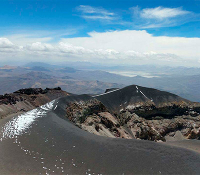 Crater Volcan Misti