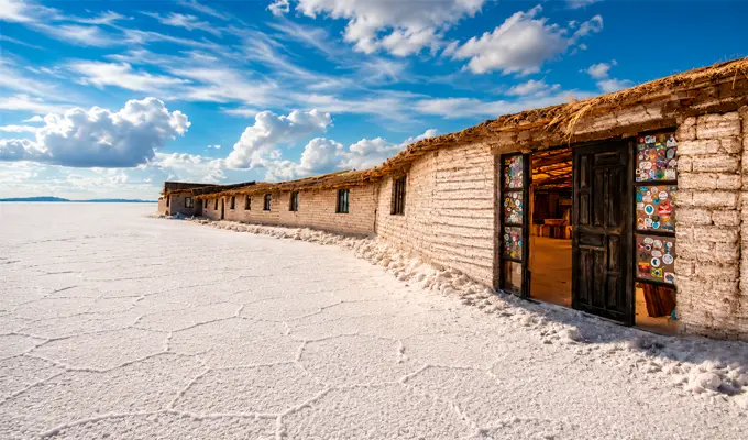 Casa Habitante En El Salar De Uyuni