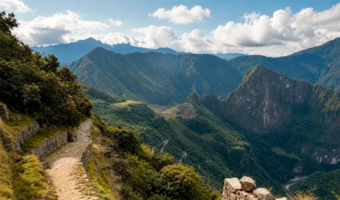 Sentiero Verso Un Campeggio